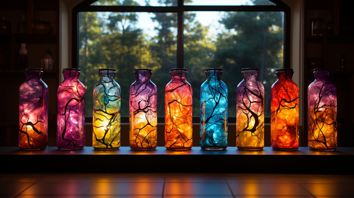 A symbolic representation of ketamine IV infusions illustrating a journey of hope and mental health rejuvenation
